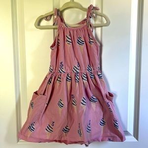 Tea Collection Tie Shoulder Dress size 3 Girls Toddler